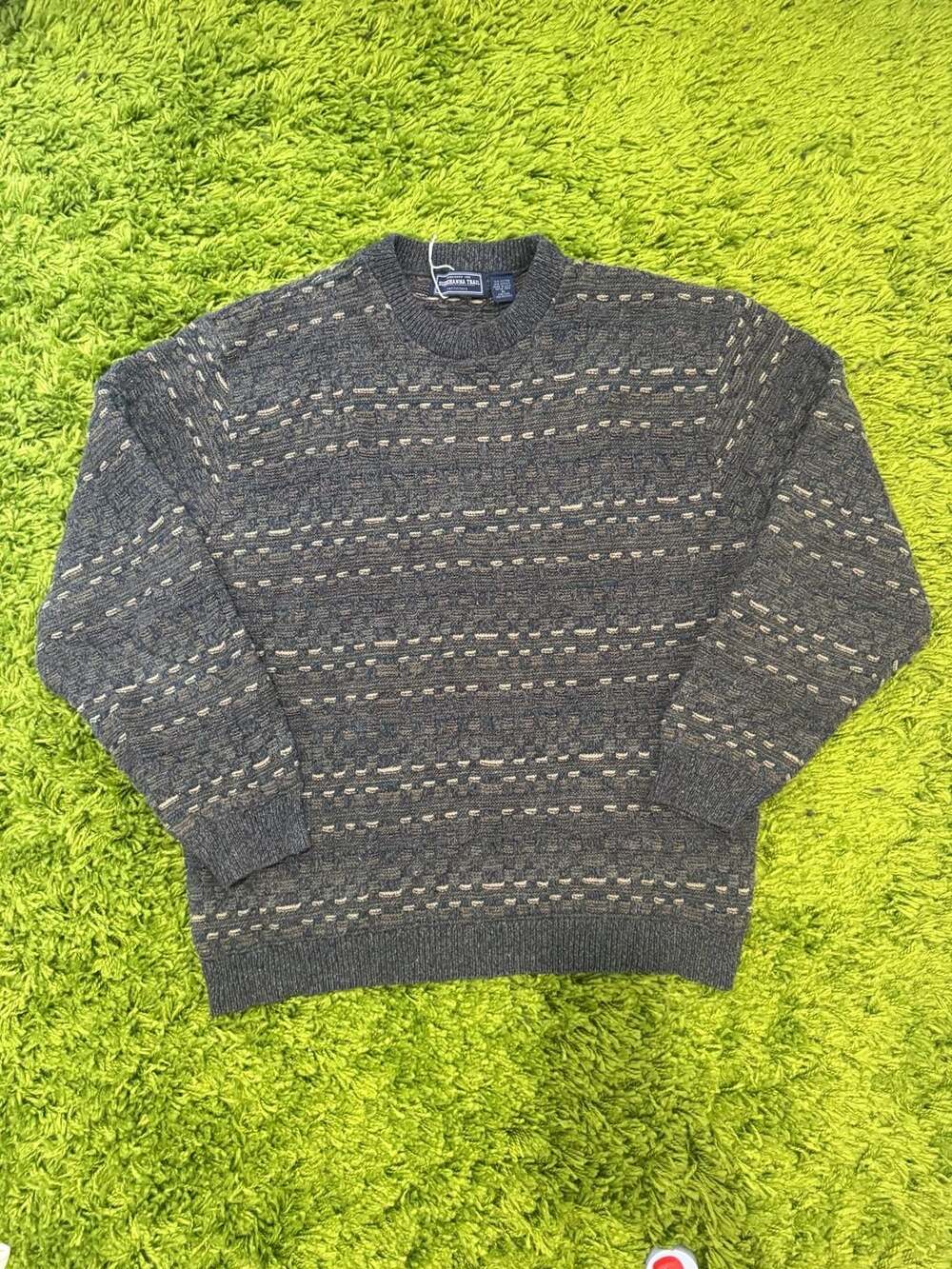 Susquehanna Trail Sweater Size XL Crewneck Patterned Knit